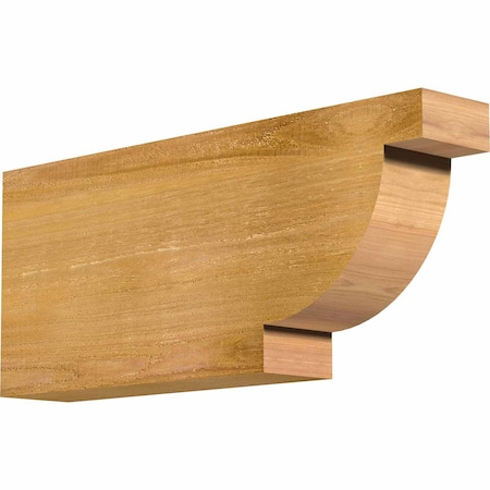 Ekena Millwork Alpine Rough Sawn Rafter Tail, Western Red Cedar, 4"W x 10"H x 24"L RFT04X10X24ALP00RWR